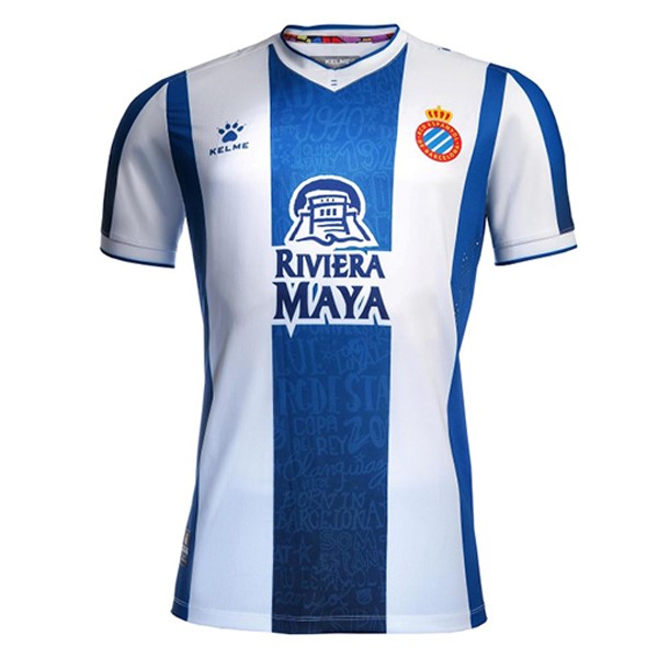 Camiseta RCD Español Replica Primera Ropa 2019/20 Azul